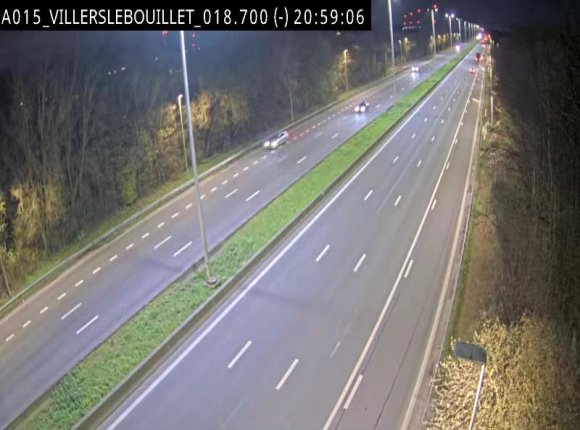 <h2>Webcam autoroute Belgique - Villers-le-Bouillet - E42 direction Liège - BK 18.7</h2>