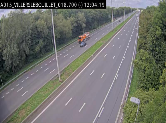 <h2>Webcam autoroute Belgique - Villers-le-Bouillet - E42 direction Liège - BK 18.7</h2>