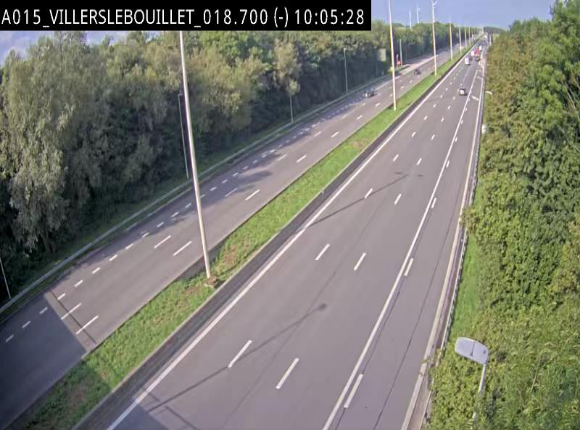 <h2>Webcam autoroute Belgique - Villers-le-Bouillet - E42 direction Liège - BK 18.7</h2>