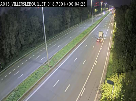 <h2>Webcam autoroute Belgique - Villers-le-Bouillet - E42 direction Liège - BK 18.7</h2>