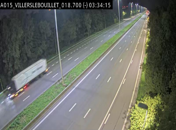<h2>Webcam autoroute Belgique - Villers-le-Bouillet - E42 direction Liège - BK 18.7</h2>
