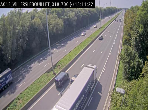 <h2>Webcam autoroute Belgique - Villers-le-Bouillet - E42 direction Liège - BK 18.7</h2>