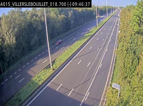 <h2>Webcam autoroute Belgique - Villers-le-Bouillet - E42 direction Liège - BK 18.7</h2>