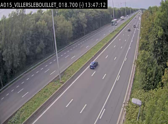 <h2>Webcam autoroute Belgique - Villers-le-Bouillet - E42 direction Liège - BK 18.7</h2>