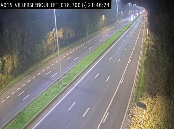 <h2>Webcam autoroute Belgique - Villers-le-Bouillet - E42 direction Liège - BK 18.7</h2>