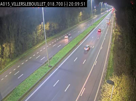 <h2>Webcam autoroute Belgique - Villers-le-Bouillet - E42 direction Liège - BK 18.7</h2>