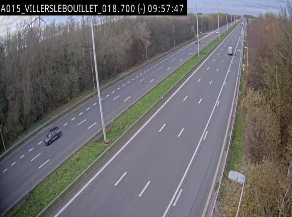 <h2>Webcam autoroute Belgique - Villers-le-Bouillet - E42 direction Liège - BK 18.7</h2>
