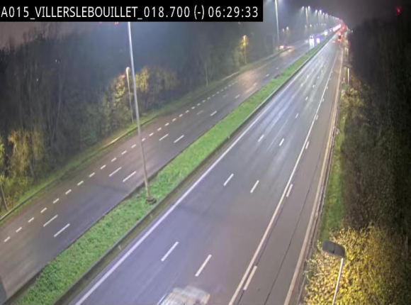 <h2>Webcam autoroute Belgique - Villers-le-Bouillet - E42 direction Liège - BK 18.7</h2>
