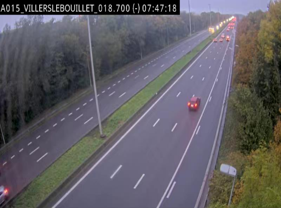 <h2>Webcam autoroute Belgique - Villers-le-Bouillet - E42 direction Liège - BK 18.7</h2>