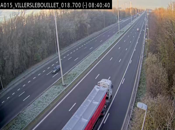 <h2>Webcam autoroute Belgique - Villers-le-Bouillet - E42 direction Liège - BK 18.7</h2>