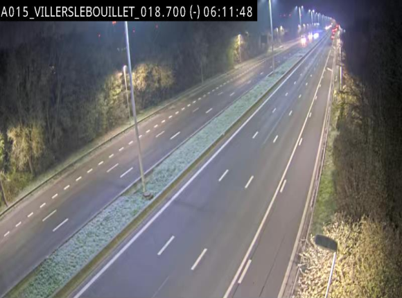 <h2>Webcam autoroute Belgique - Villers-le-Bouillet - E42 direction Liège - BK 18.7</h2>