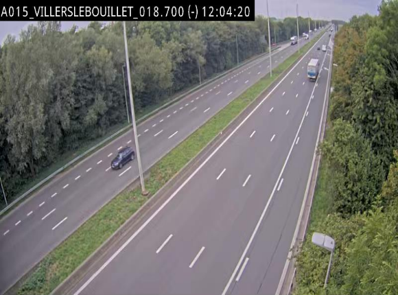 <h2>Webcam autoroute Belgique - Villers-le-Bouillet - E42 direction Liège - BK 18.7</h2>