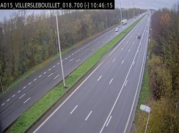 <h2>Webcam autoroute Belgique - Villers-le-Bouillet - E42 direction Liège - BK 18.7</h2>