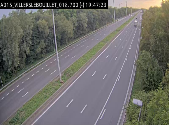 <h2>Webcam autoroute Belgique - Villers-le-Bouillet - E42 direction Liège - BK 18.7</h2>