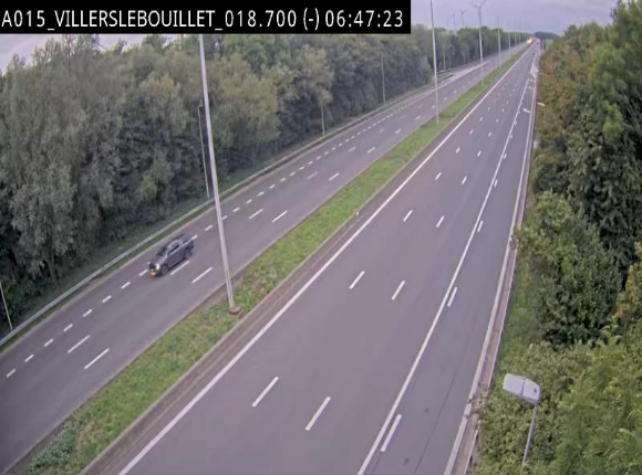 <h2>Webcam autoroute Belgique - Villers-le-Bouillet - E42 direction Liège - BK 18.7</h2>