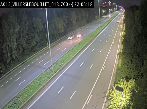 <h2>Webcam autoroute Belgique - Villers-le-Bouillet - E42 direction Liège - BK 18.7</h2>