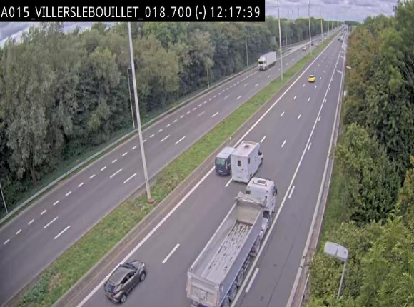 <h2>Webcam autoroute Belgique - Villers-le-Bouillet - E42 direction Liège - BK 18.7</h2>