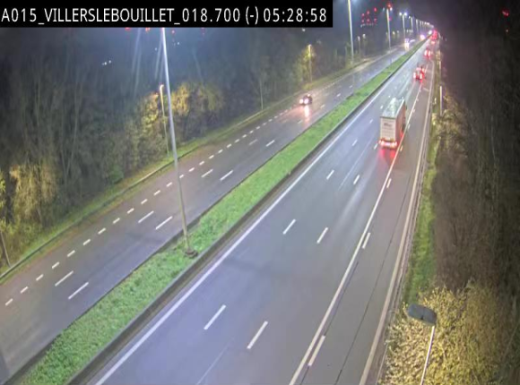 <h2>Webcam autoroute Belgique - Villers-le-Bouillet - E42 direction Liège - BK 18.7</h2>