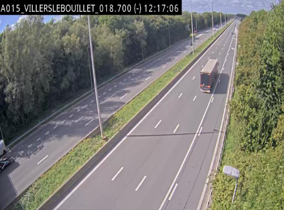 <h2>Webcam autoroute Belgique - Villers-le-Bouillet - E42 direction Liège - BK 18.7</h2>