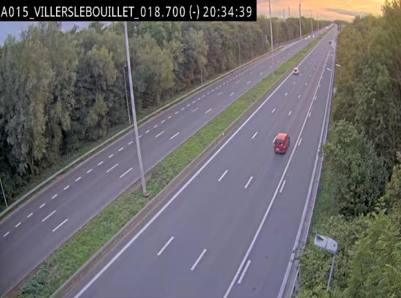 <h2>Webcam autoroute Belgique - Villers-le-Bouillet - E42 direction Liège - BK 18.7</h2>
