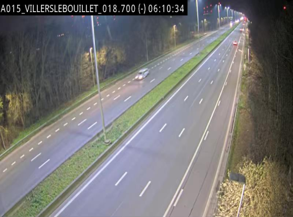 <h2>Webcam autoroute Belgique - Villers-le-Bouillet - E42 direction Liège - BK 18.7</h2>