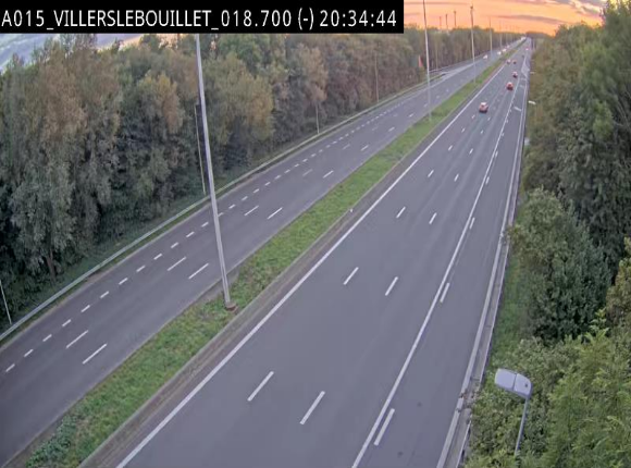<h2>Webcam autoroute Belgique - Villers-le-Bouillet - E42 direction Liège - BK 18.7</h2>