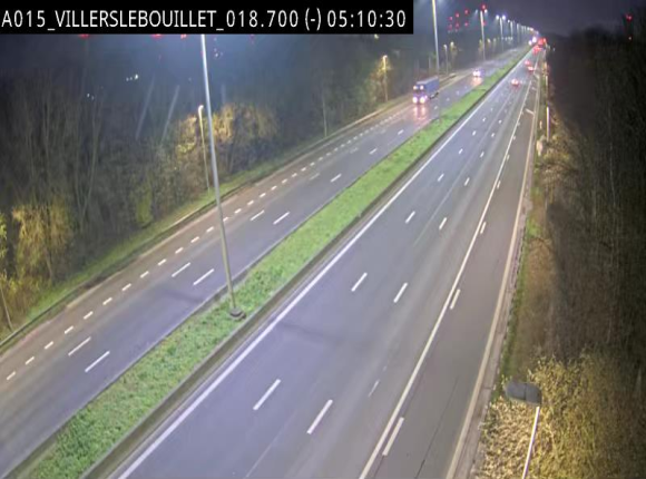 <h2>Webcam autoroute Belgique - Villers-le-Bouillet - E42 direction Liège - BK 18.7</h2>
