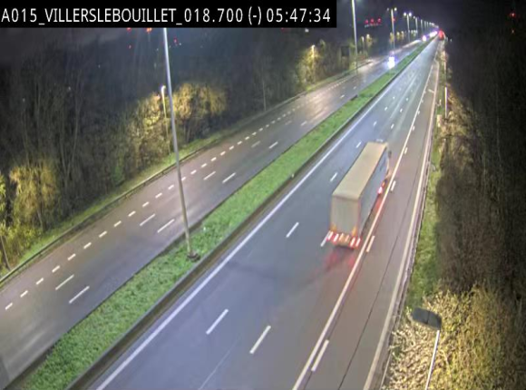 <h2>Webcam autoroute Belgique - Villers-le-Bouillet - E42 direction Liège - BK 18.7</h2>