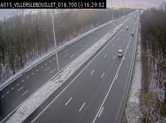 <h2>Webcam autoroute Belgique - Villers-le-Bouillet - E42 direction Liège - BK 18.7</h2>
