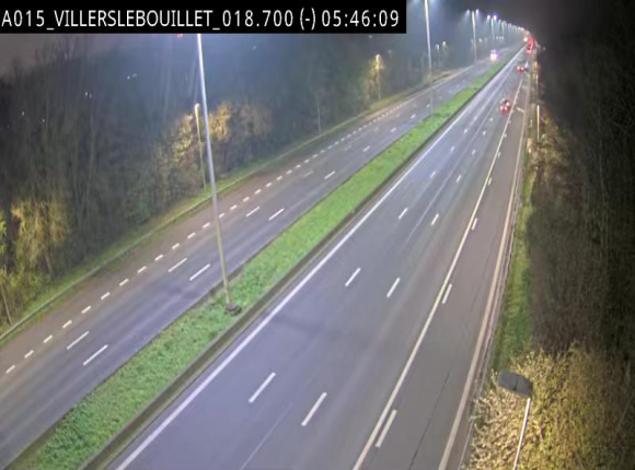 <h2>Webcam autoroute Belgique - Villers-le-Bouillet - E42 direction Liège - BK 18.7</h2>