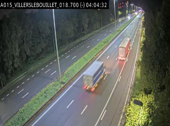 <h2>Webcam autoroute Belgique - Villers-le-Bouillet - E42 direction Liège - BK 18.7</h2>