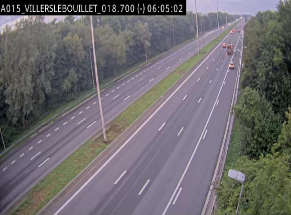 <h2>Webcam autoroute Belgique - Villers-le-Bouillet - E42 direction Liège - BK 18.7</h2>