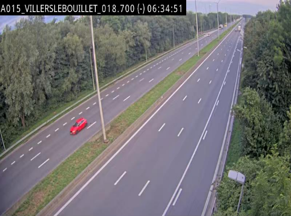 <h2>Webcam autoroute Belgique - Villers-le-Bouillet - E42 direction Liège - BK 18.7</h2>