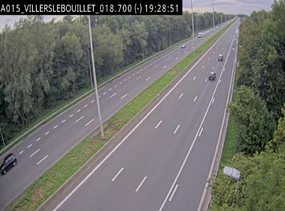 <h2>Webcam autoroute Belgique - Villers-le-Bouillet - E42 direction Liège - BK 18.7</h2>