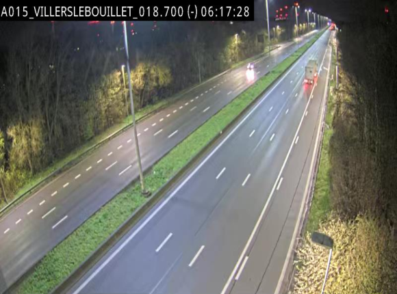 Webcam autoroute Belgique - Villers-le-Bouillet - E42 direction Liège - BK 18.7