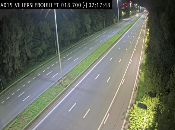 <h2>Webcam autoroute Belgique - Villers-le-Bouillet - E42 direction Liège - BK 18.7</h2>