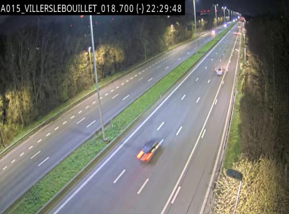 Webcam autoroute Belgique - Villers-le-Bouillet - E42 direction Liège - BK 18.7