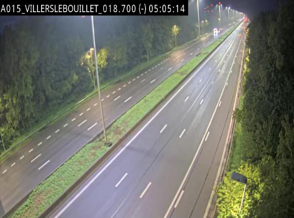 <h2>Webcam autoroute Belgique - Villers-le-Bouillet - E42 direction Liège - BK 18.7</h2>