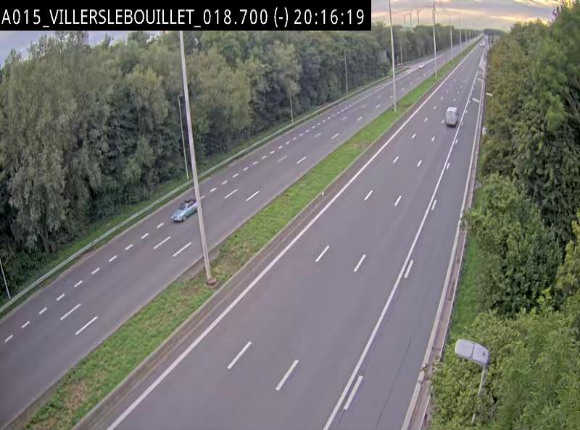 <h2>Webcam autoroute Belgique - Villers-le-Bouillet - E42 direction Liège - BK 18.7</h2>