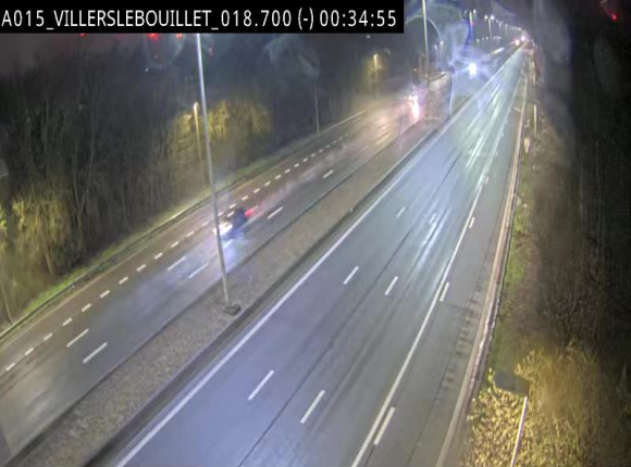 Webcam autoroute Belgique - Villers-le-Bouillet - E42 direction Liège - BK 18.7