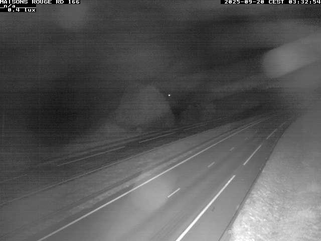 Webcam à Maisons Rouges dans les Vosges sur la D166 à 353 mètres d'altitude