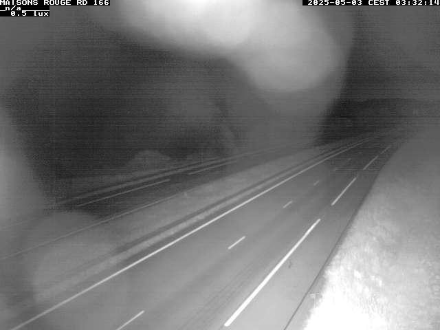 Webcam à Maisons Rouges dans les Vosges sur la D166 à 353 mètres d'altitude