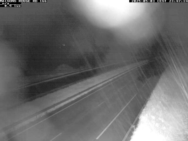 Webcam à Maisons Rouges dans les Vosges sur la D166 à 353 mètres d'altitude