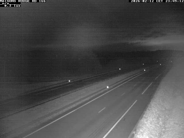 Webcam à Maisons Rouges dans les Vosges sur la D166 à 353 mètres d'altitude