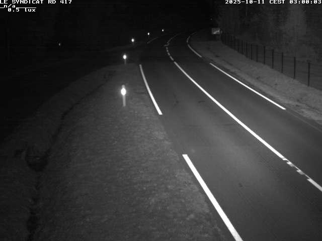 <h2>Webcam dans les Vosges dans la commune du Syndicat sur la D417 sur la route de Gerardmer</h2>