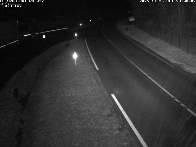 <h2>Webcam dans les Vosges dans la commune du Syndicat sur la D417 sur la route de Gerardmer</h2>