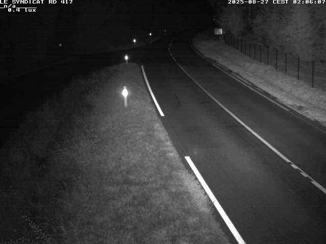 <h2>Webcam dans les Vosges dans la commune du Syndicat sur la D417 sur la route de Gerardmer</h2>