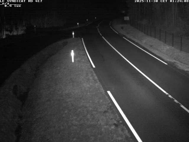 <h2>Webcam dans les Vosges dans la commune du Syndicat sur la D417 sur la route de Gerardmer</h2>