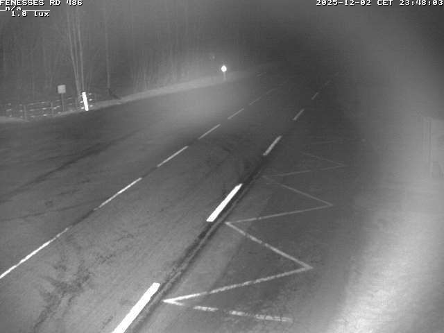 <h2>Webcam en haut du col des Fenesses, aussi appelé col du Ménil sur la D486 à 593 mètres d'altitude dans les Vosges</h2>