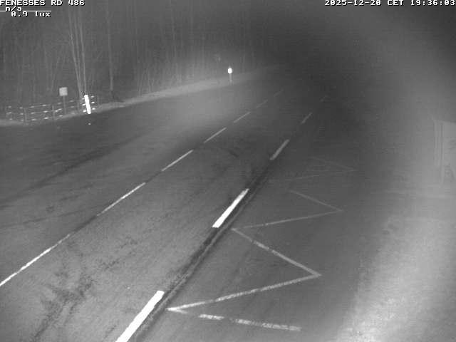 Webcam en haut du col des Fenesses, aussi appelé col du Ménil sur la D486 à 593 mètres d'altitude dans les Vosges